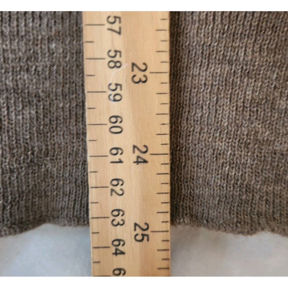 Vintage 70s Puritan Sweater V Neck Sleeveless Women's Orlon Acrylic Knit L - Picture 7 of 7